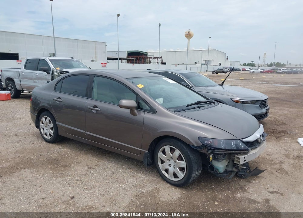 2011 HONDA CIVIC LX VIN: 19XFA1F55BE047065