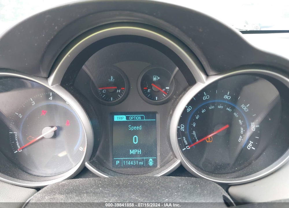2014 CHEVROLET CRUZE LS AUTO VIN: 1G1PA5SH0E7391458