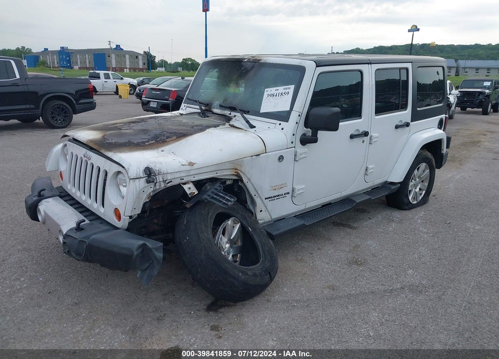 2012 JEEP WRANGLER UNLIMITED SAHARA VIN: 1C4BJWEG6CL279312