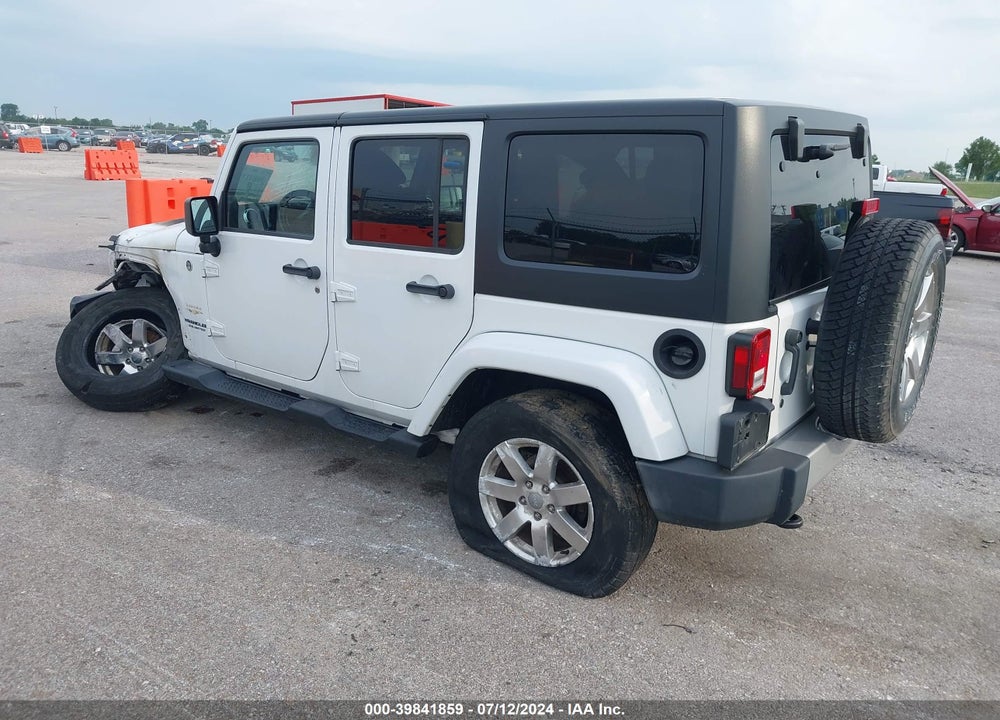 2012 JEEP WRANGLER UNLIMITED SAHARA VIN: 1C4BJWEG6CL279312