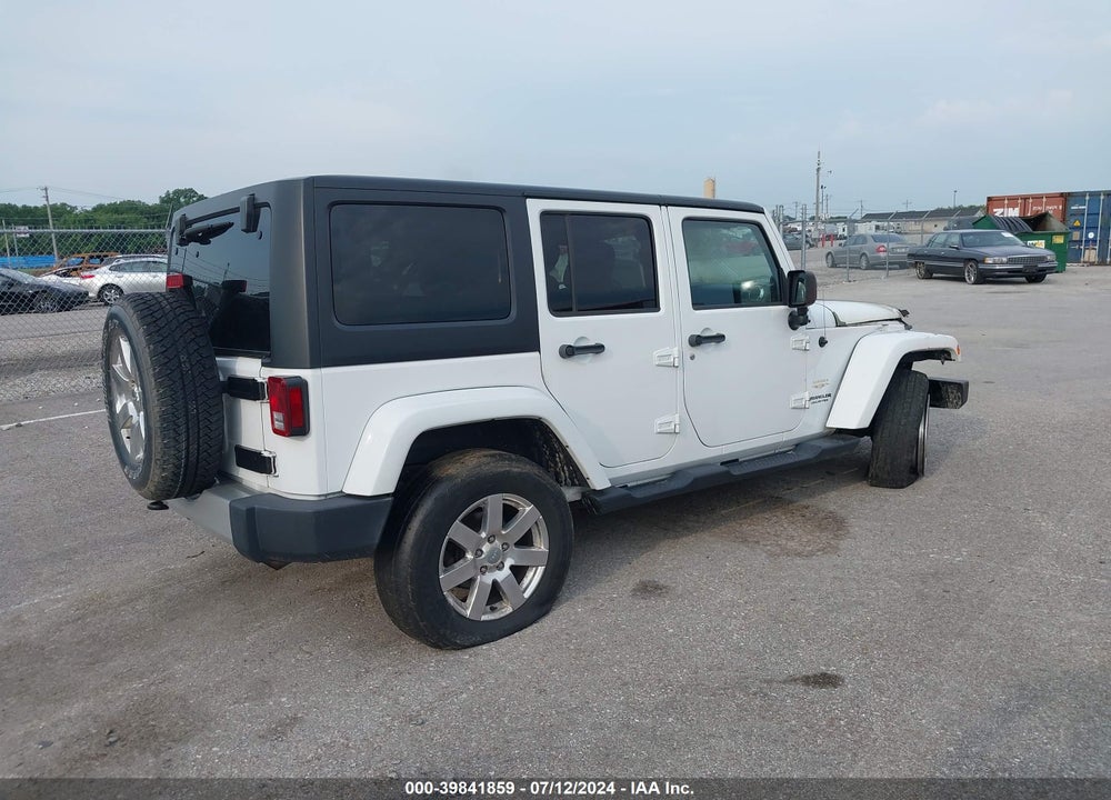 2012 JEEP WRANGLER UNLIMITED SAHARA VIN: 1C4BJWEG6CL279312