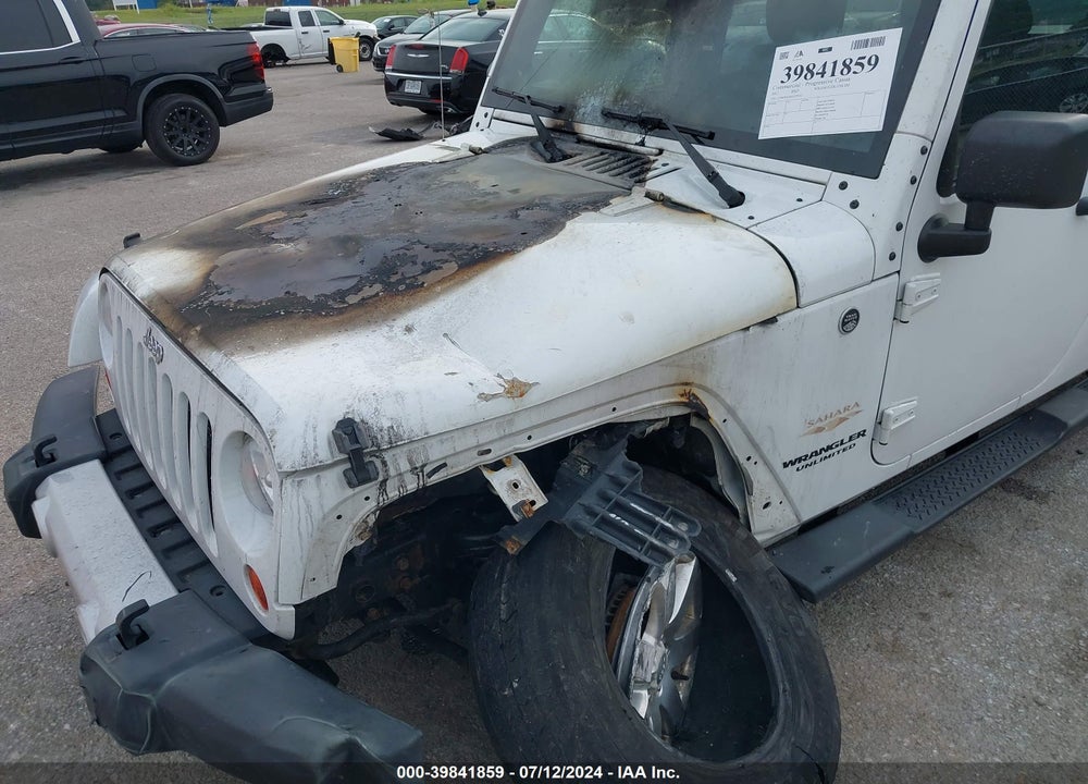 2012 JEEP WRANGLER UNLIMITED SAHARA VIN: 1C4BJWEG6CL279312