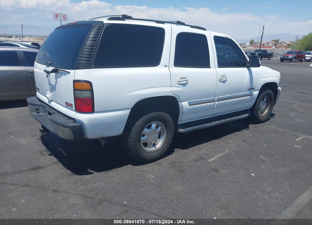 2003 GMC YUKON SLT VIN: 1GKEC13T53R315468
