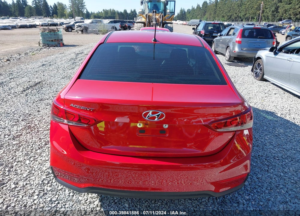 2022 HYUNDAI ACCENT SE VIN: 3KPC24A65NE154395