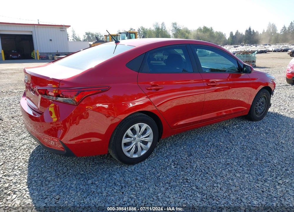 2022 HYUNDAI ACCENT SE VIN: 3KPC24A65NE154395