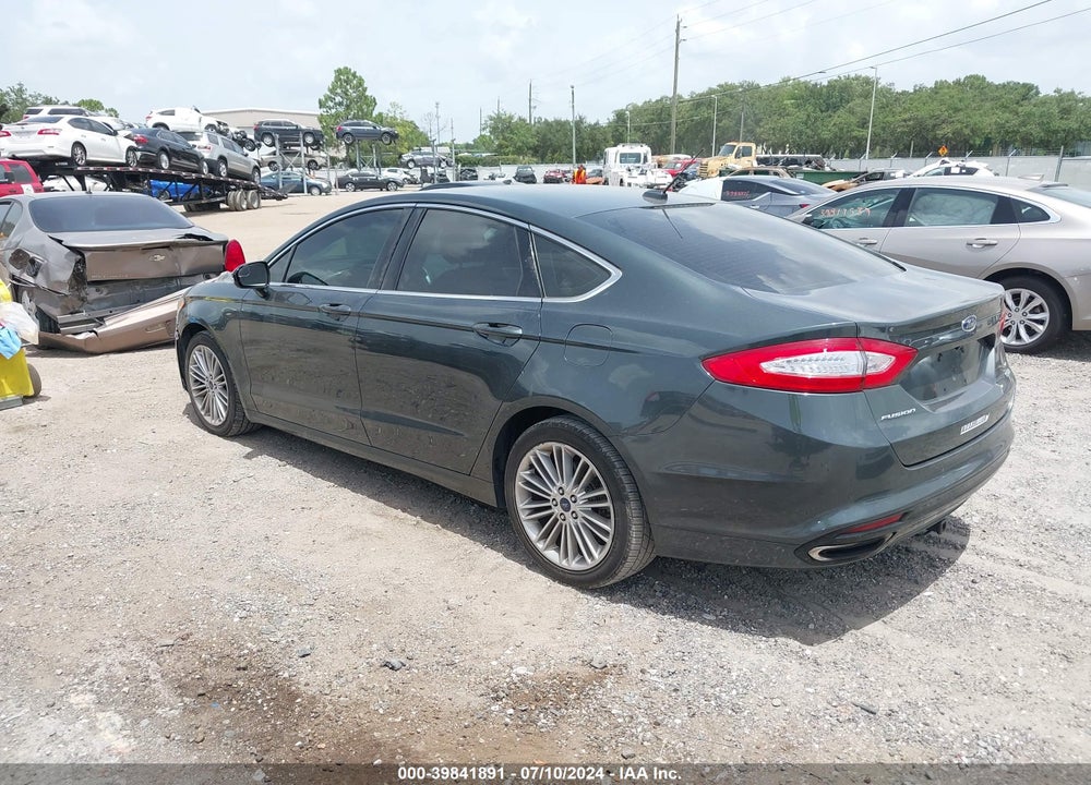 2015 FORD FUSION SE VIN: 3FA6P0H9XFR122307