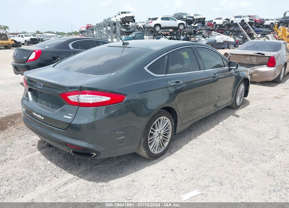 2015 FORD FUSION SE VIN: 3FA6P0H9XFR122307