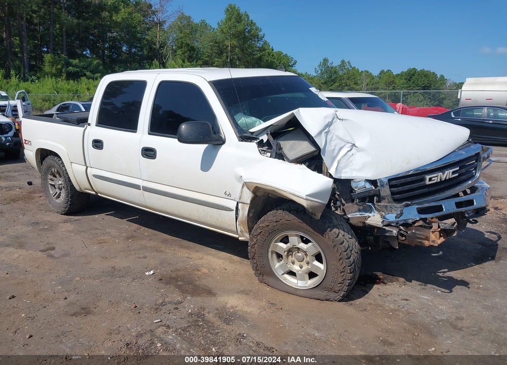 2006 GMC SIERRA 1500 SLE2 VIN: 2GTEK13T461225580