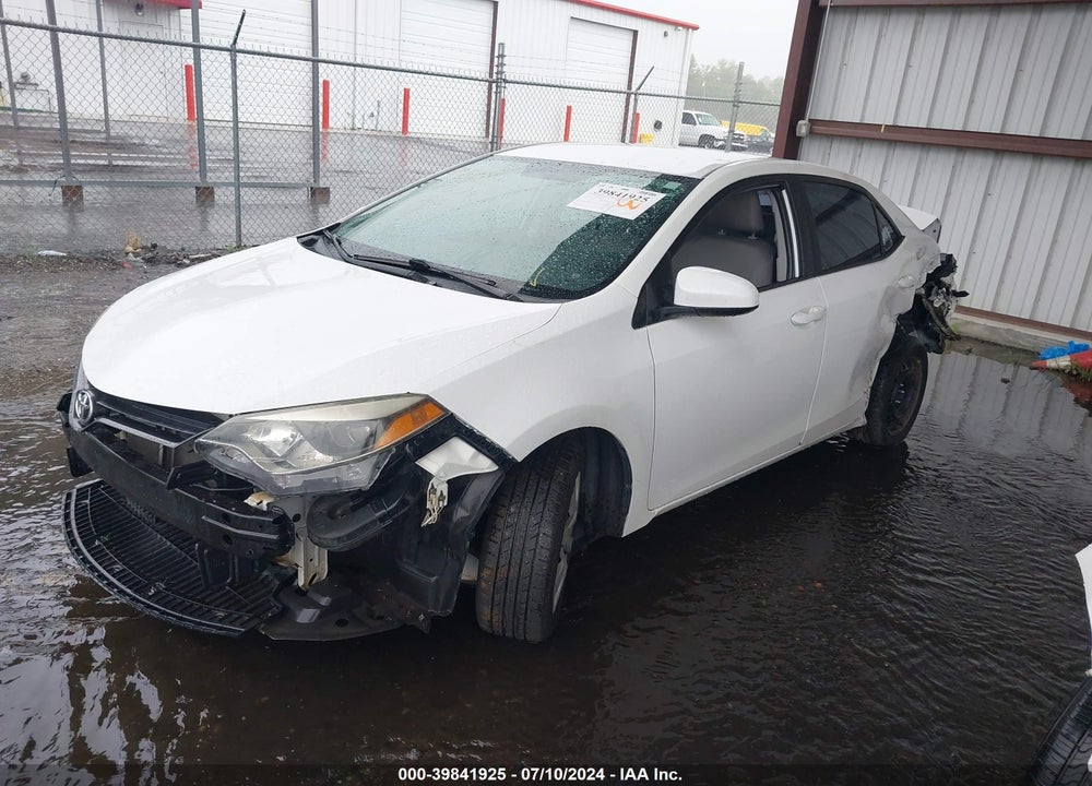 2016 TOYOTA COROLLA LE VIN: 5YFBURHEXGP367196