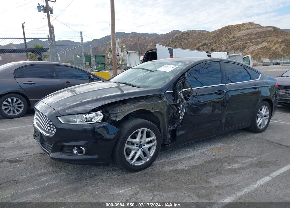 2014 FORD FUSION SE VIN: 3FA6P0H70ER356534