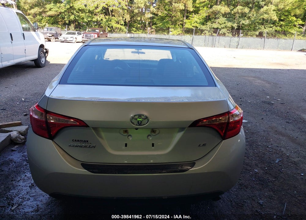 2017 TOYOTA COROLLA LE VIN: 2T1BURHE1HC774955