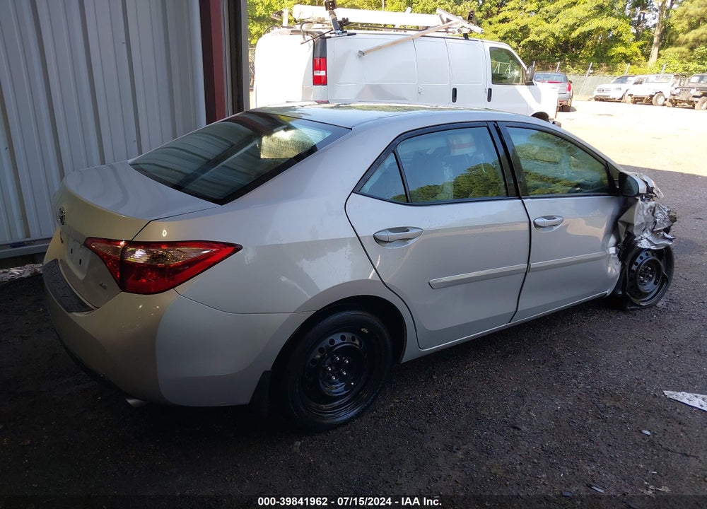 2017 TOYOTA COROLLA LE VIN: 2T1BURHE1HC774955