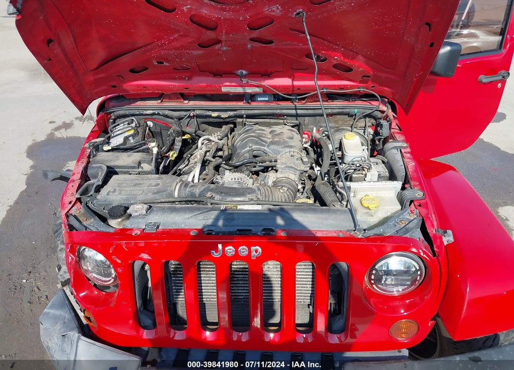 2012 JEEP WRANGLER UNLIMITED VIN: 1C4BJWEG8CL247428