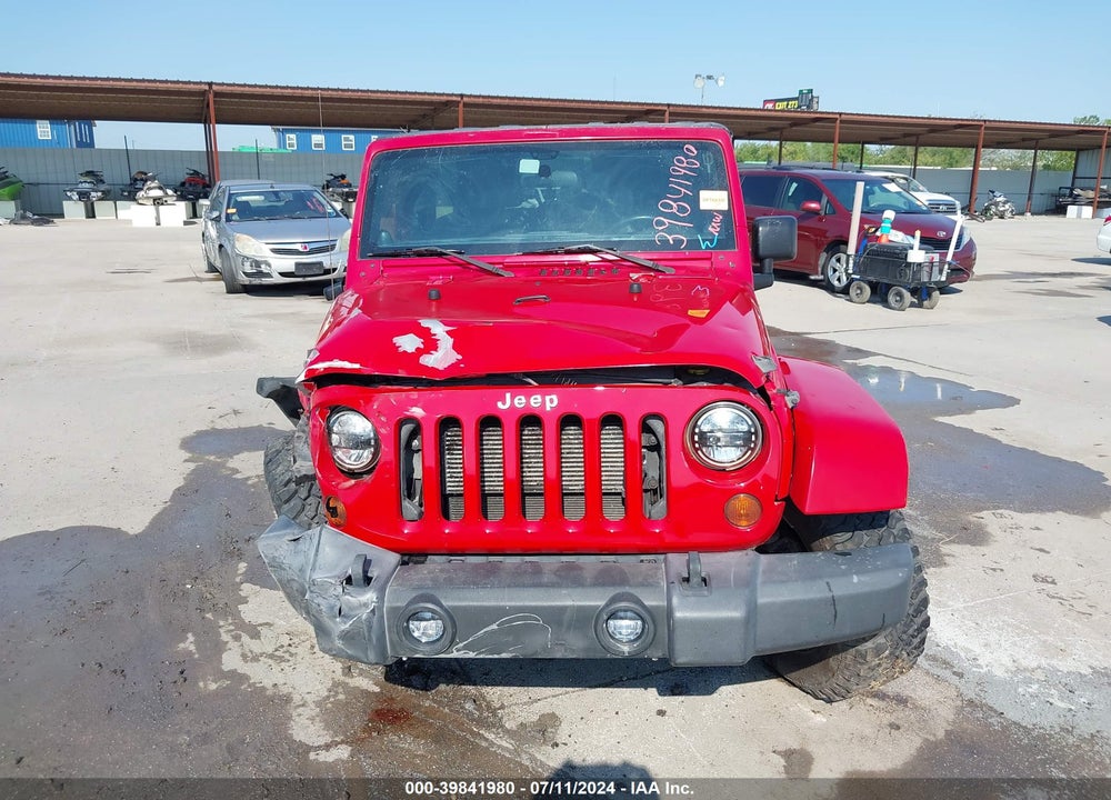 2012 JEEP WRANGLER UNLIMITED VIN: 1C4BJWEG8CL247428