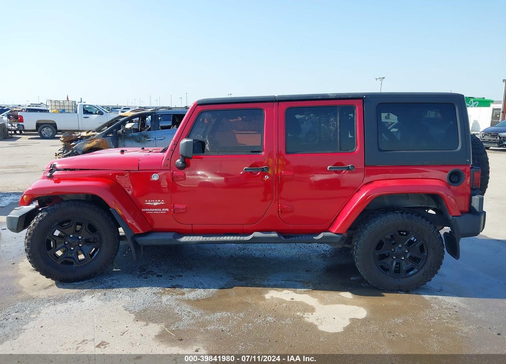 2012 JEEP WRANGLER UNLIMITED VIN: 1C4BJWEG8CL247428