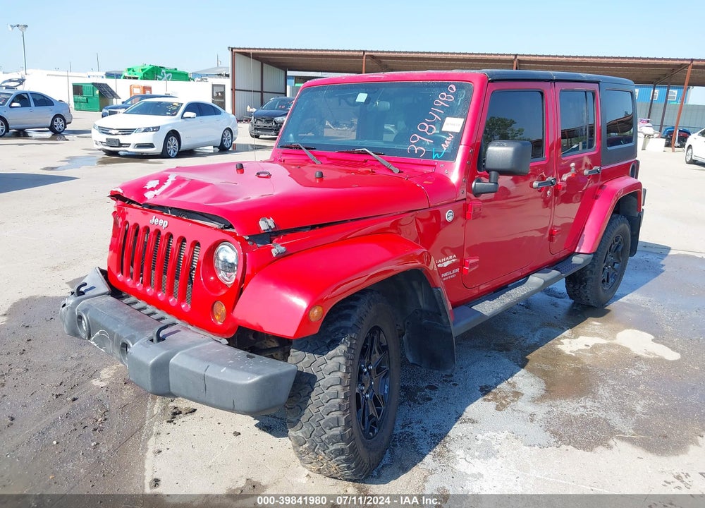 2012 JEEP WRANGLER UNLIMITED VIN: 1C4BJWEG8CL247428
