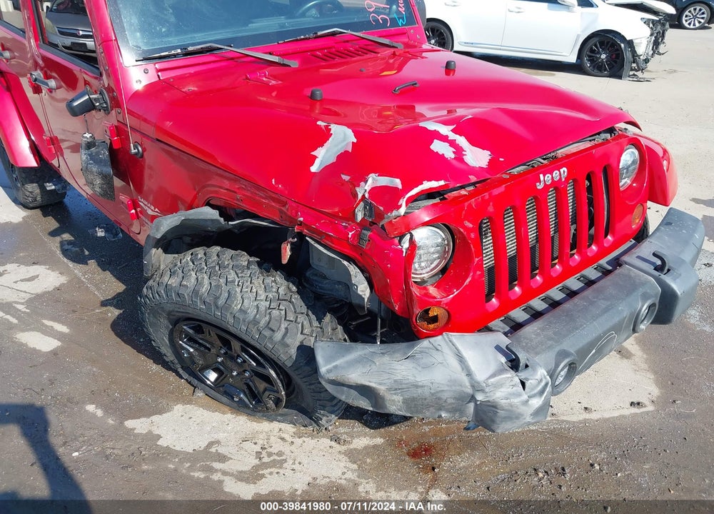 2012 JEEP WRANGLER UNLIMITED VIN: 1C4BJWEG8CL247428
