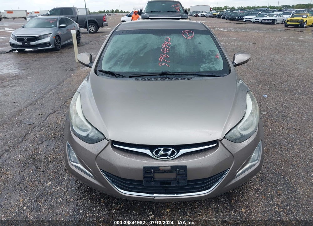 2014 HYUNDAI ELANTRA SE VIN: 5NPDH4AE8EH462375