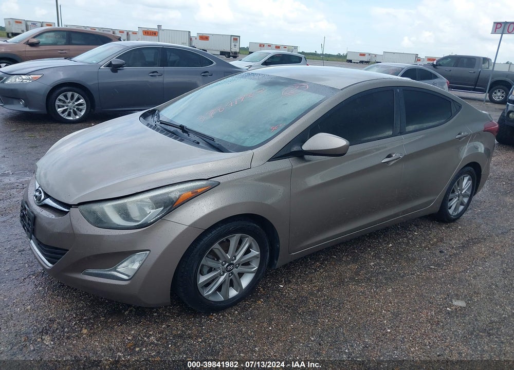 2014 HYUNDAI ELANTRA SE VIN: 5NPDH4AE8EH462375