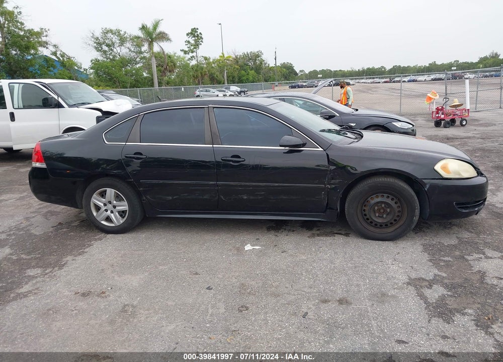 2011 CHEVROLET IMPALA LS VIN: 2G1WF5EKXB1256744