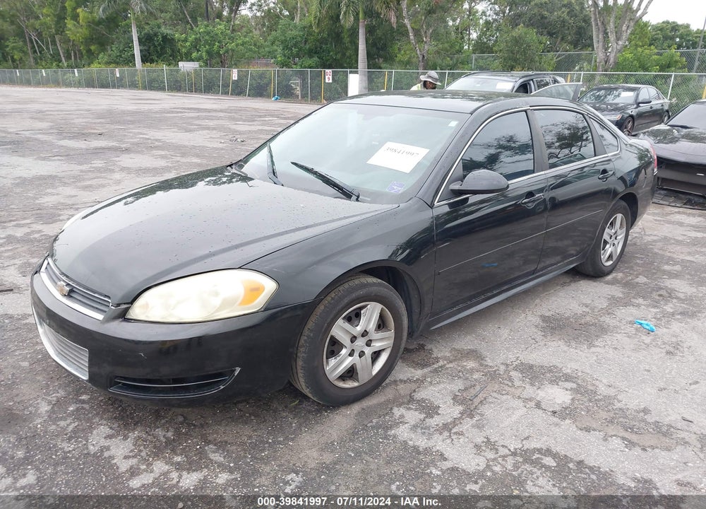 2011 CHEVROLET IMPALA LS VIN: 2G1WF5EKXB1256744