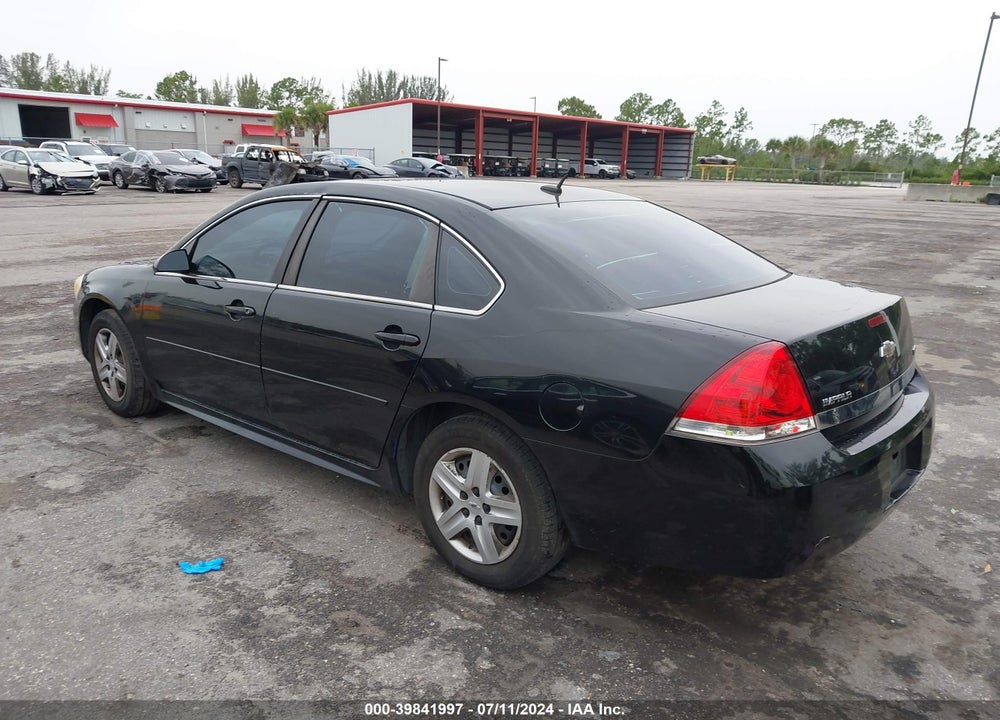 2011 CHEVROLET IMPALA LS VIN: 2G1WF5EKXB1256744