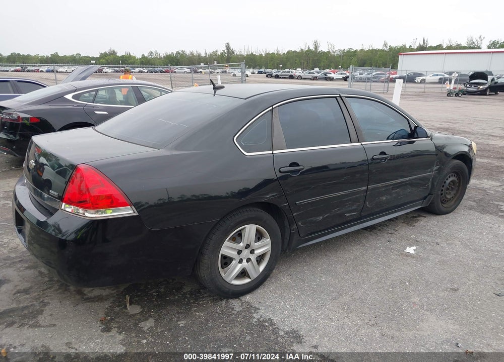 2011 CHEVROLET IMPALA LS VIN: 2G1WF5EKXB1256744