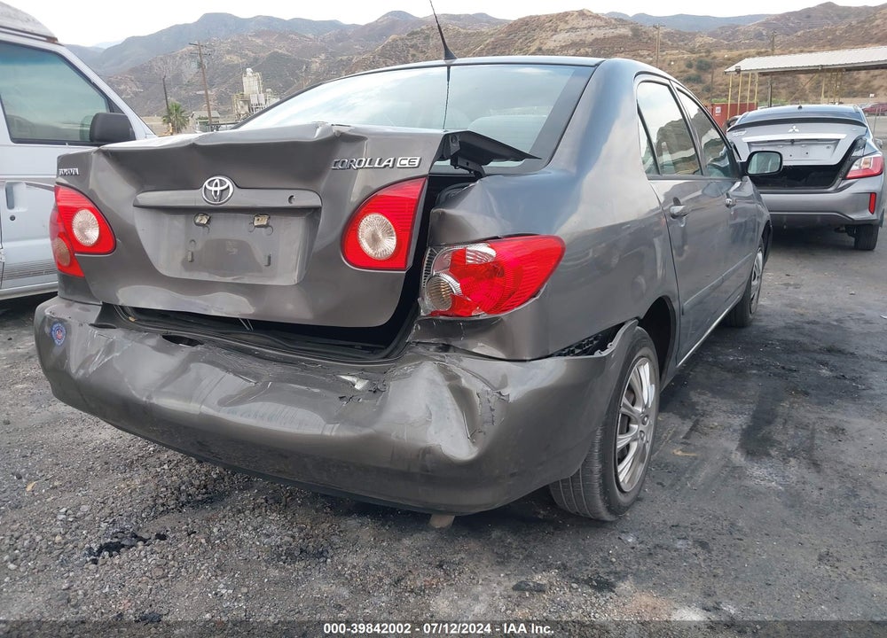 2007 TOYOTA COROLLA CE VIN: 1NXBR32E37Z786254