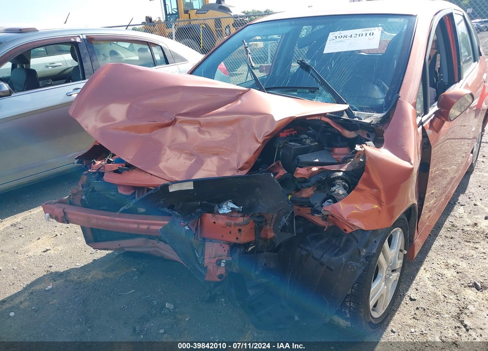 2007 HONDA FIT SPORT VIN: JHMGD38627S017022