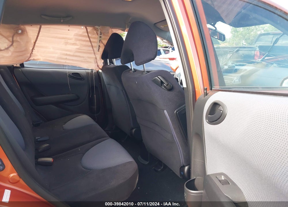 2007 HONDA FIT SPORT VIN: JHMGD38627S017022