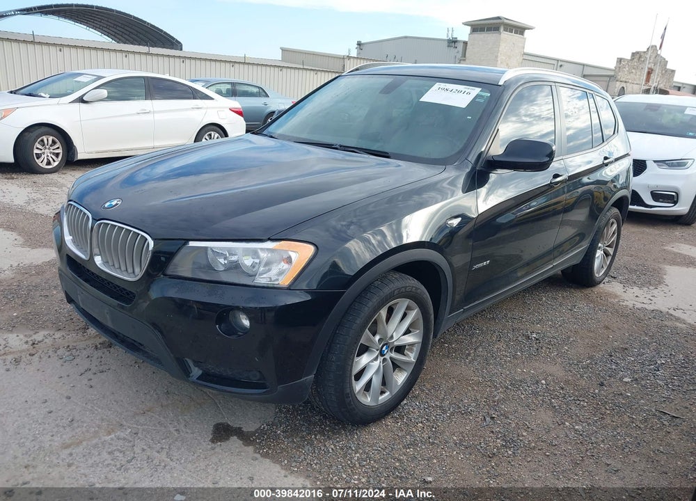 2013 BMW X3 XDRIVE28I VIN: 5UXWX9C55D0A16543