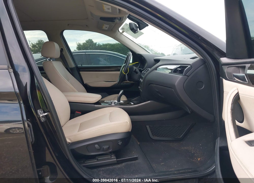 2013 BMW X3 XDRIVE28I VIN: 5UXWX9C55D0A16543