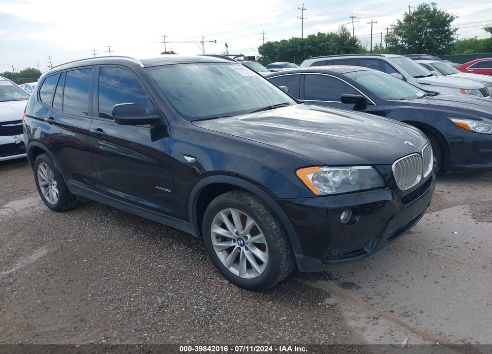 2013 BMW X3 XDRIVE28I VIN: 5UXWX9C55D0A16543