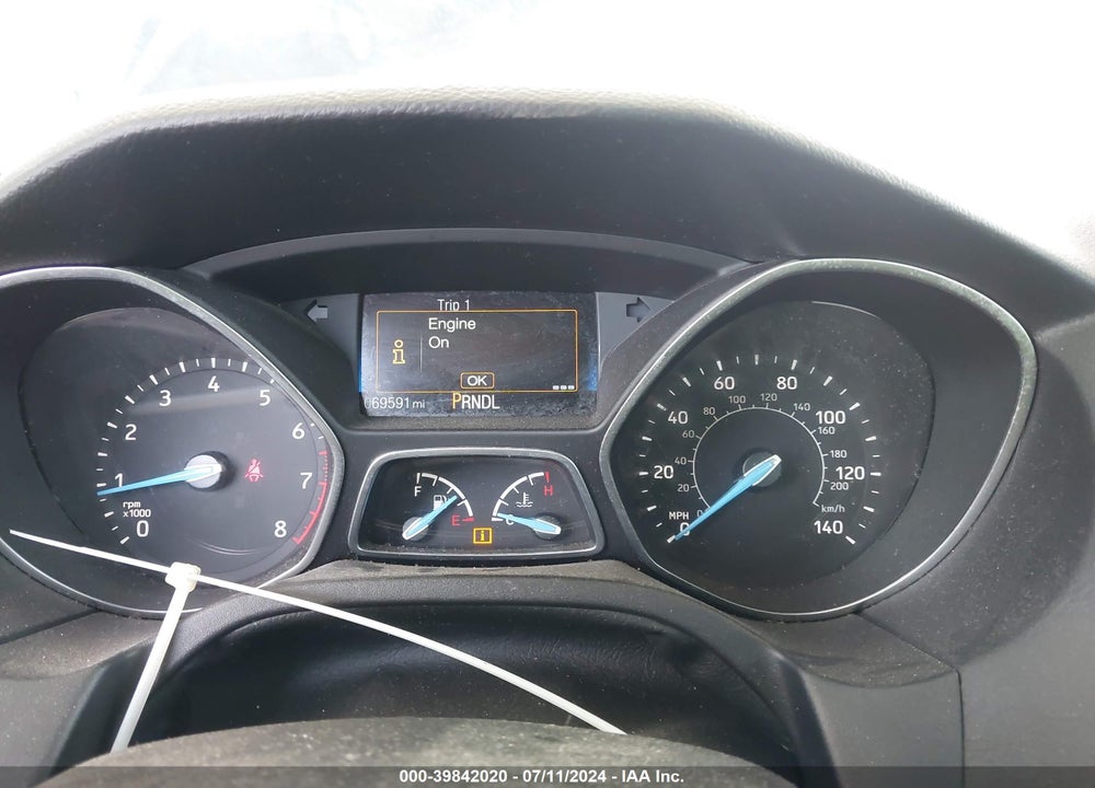2018 FORD FOCUS S VIN: 1FADP3E29JL277261
