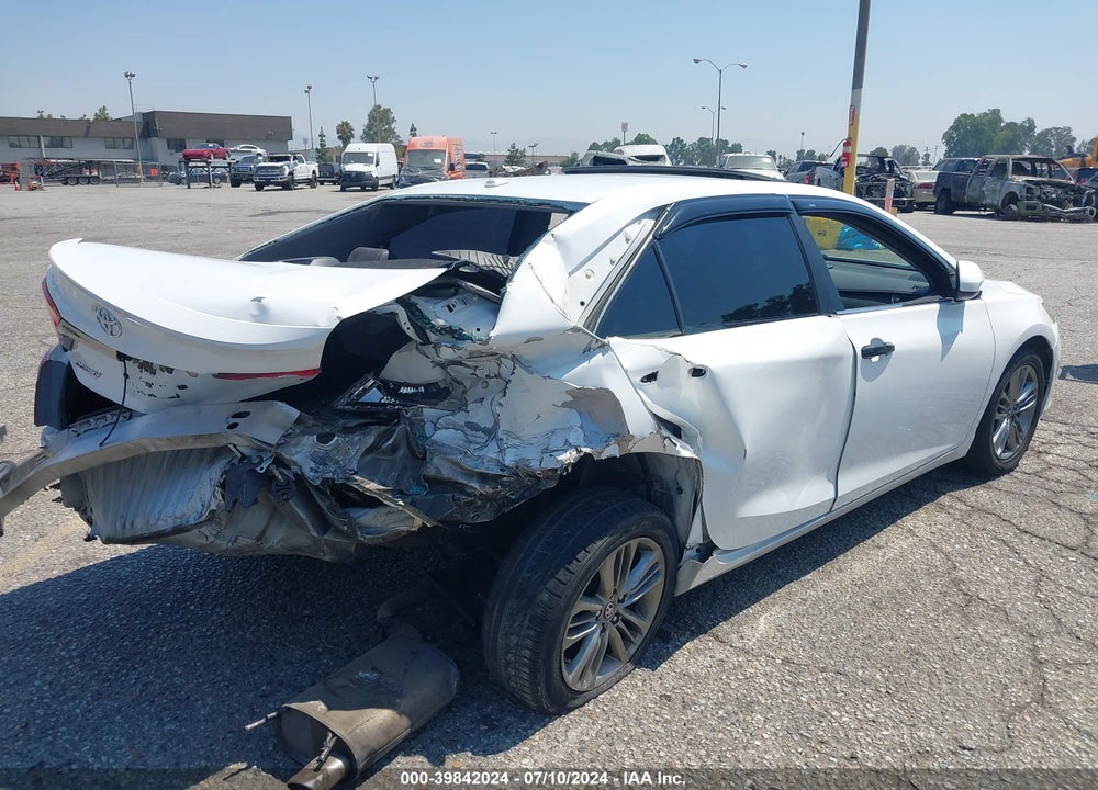 2016 TOYOTA CAMRY SE VIN: 4T1BF1FK7GU261999