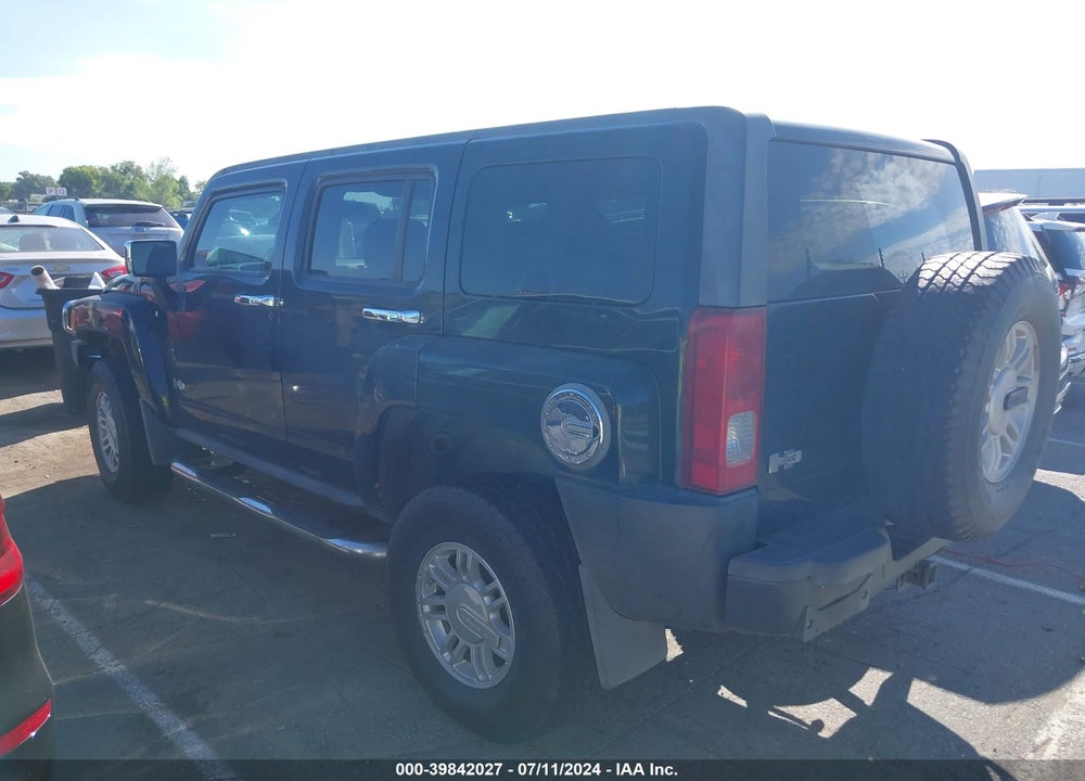 2008 HUMMER H3 SUV VIN: 5GTEN13E488144645