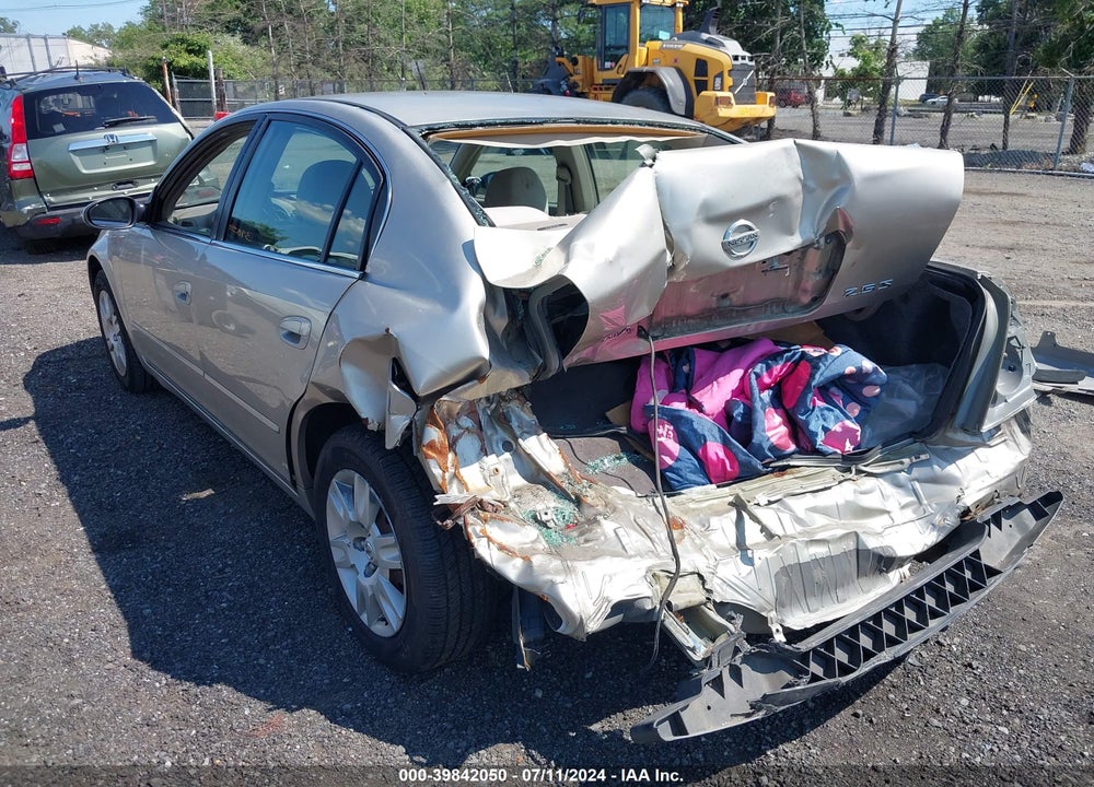 2006 NISSAN ALTIMA 2.5 S VIN: 1N4AL11D26N328038