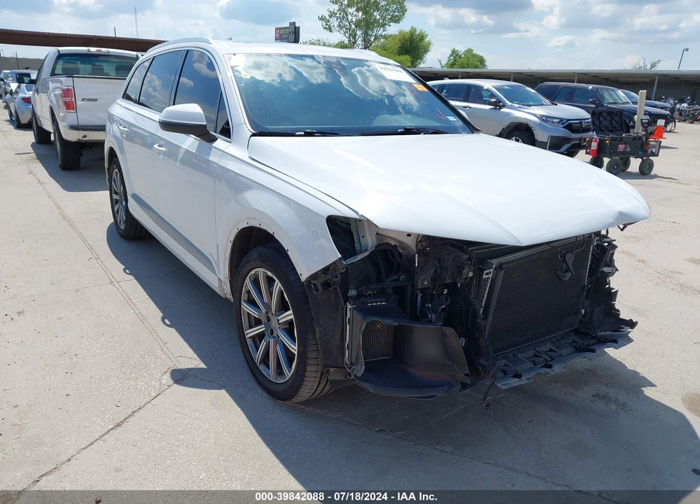 2018 AUDI Q7 3.0T PREMIUM VIN: WA1LAAF77JD052914