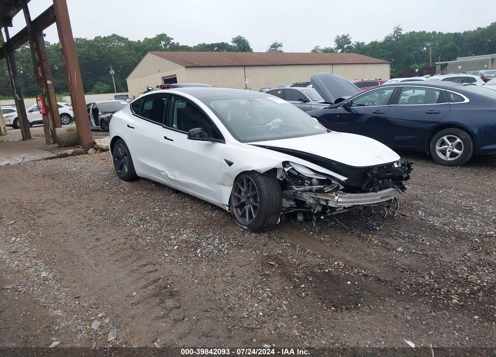 2022 TESLA MODEL 3 LONG RANGE DUAL MOTOR ALL-WHEEL DRIVE VIN: 5YJ3E1EB3NF206694
