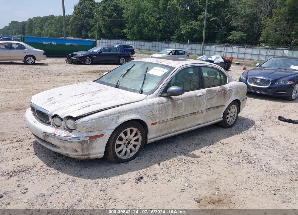 2002 JAGUAR X-TYPE 2.5L VIN: SAJEA51D42XC40605