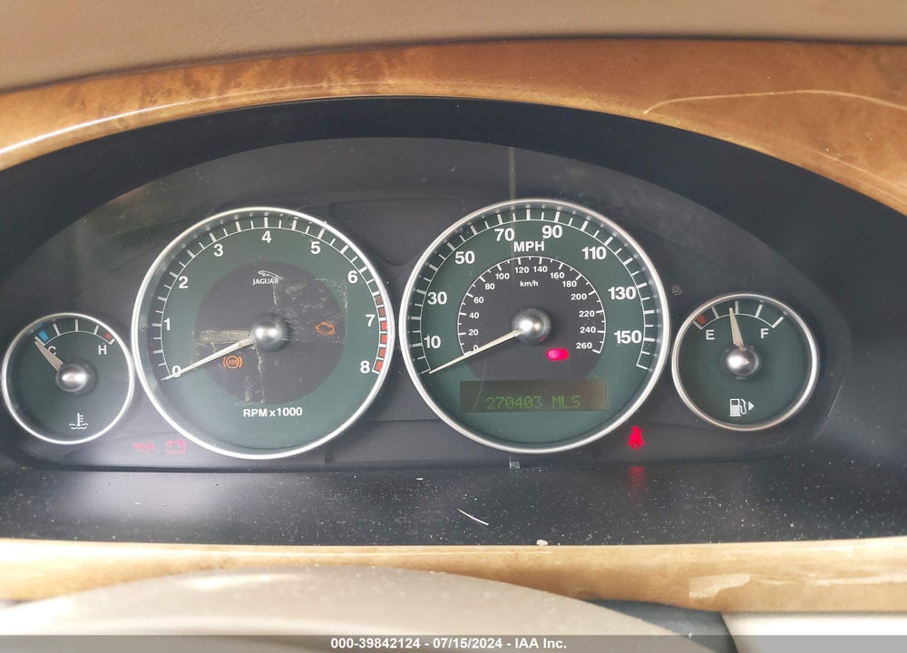 2002 JAGUAR X-TYPE 2.5L VIN: SAJEA51D42XC40605