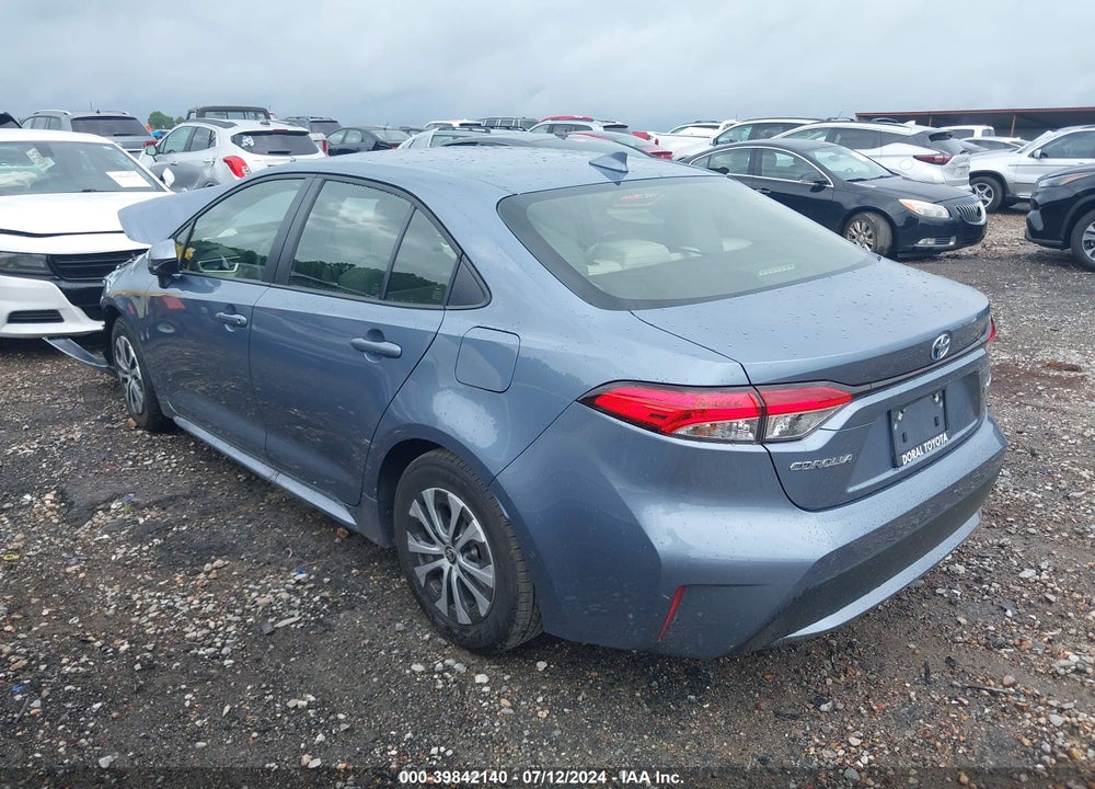 2022 TOYOTA COROLLA HYBRID LE VIN: JTDEAMDE4N3013999