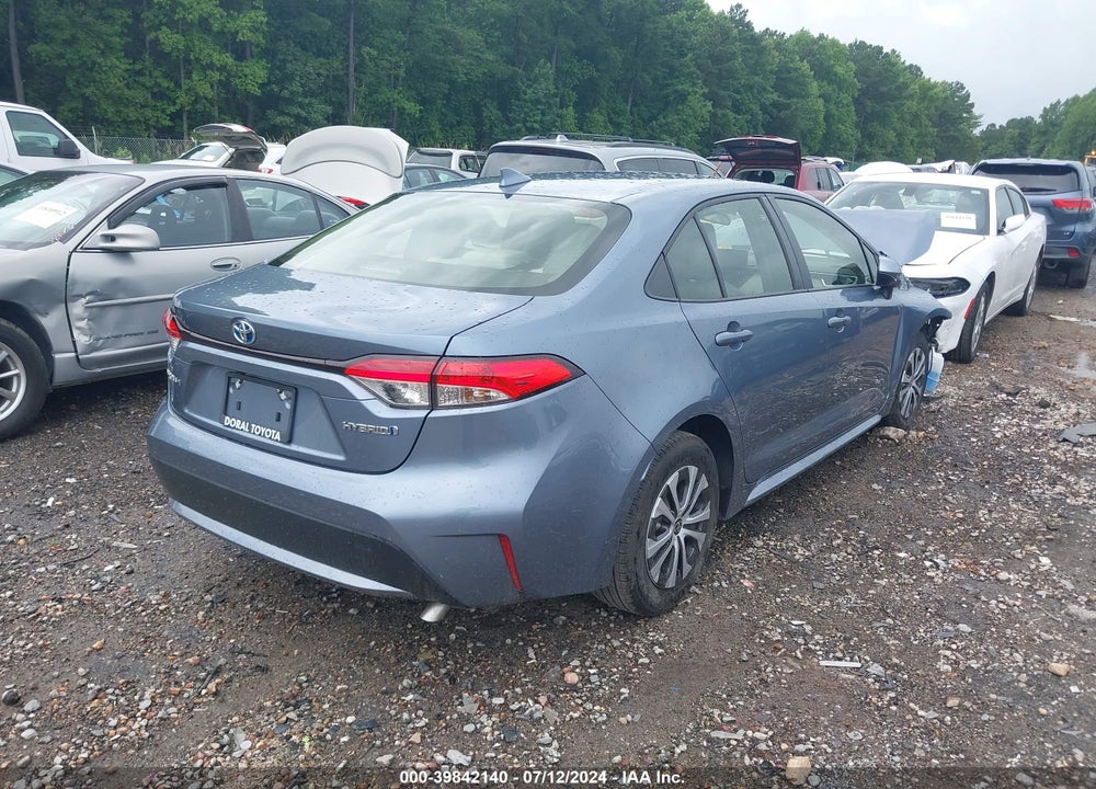 2022 TOYOTA COROLLA HYBRID LE VIN: JTDEAMDE4N3013999