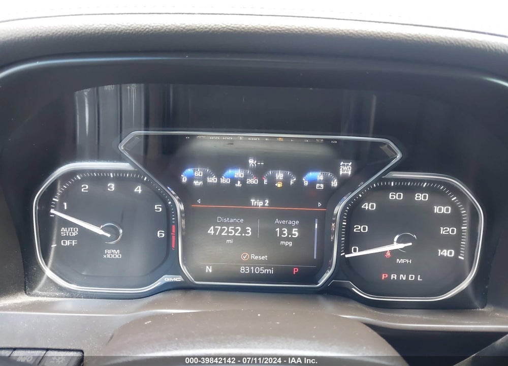 2021 GMC SIERRA 1500 4WD SHORT BOX DENALI VIN: 3GTU9FEL5MG338069