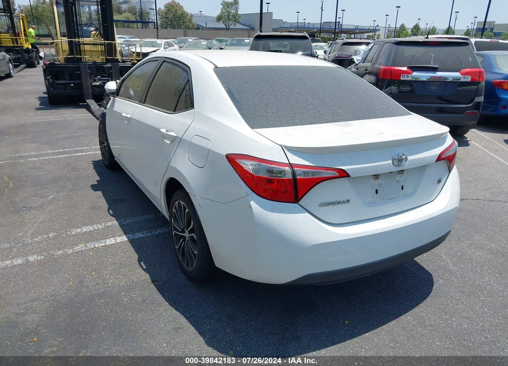 2016 TOYOTA COROLLA S PLUS VIN: 5YFBURHE8GP449184