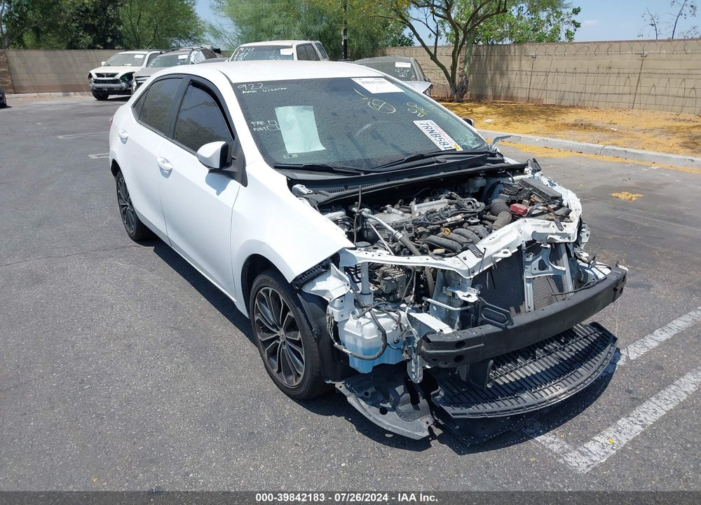 2016 TOYOTA COROLLA S PLUS VIN: 5YFBURHE8GP449184