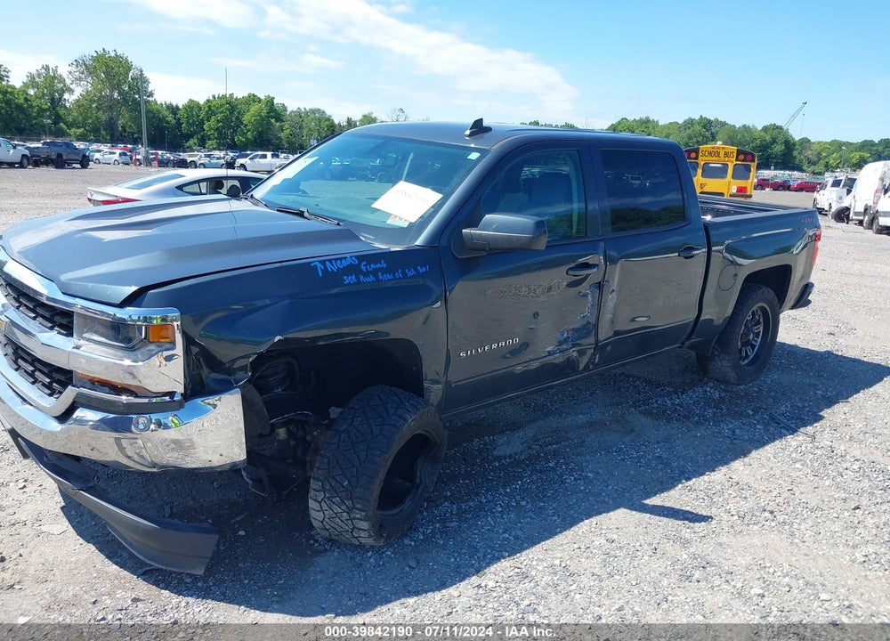 2018 CHEVROLET SILVERADO 1500 1LT VIN: 3GCUKREC8JG143519