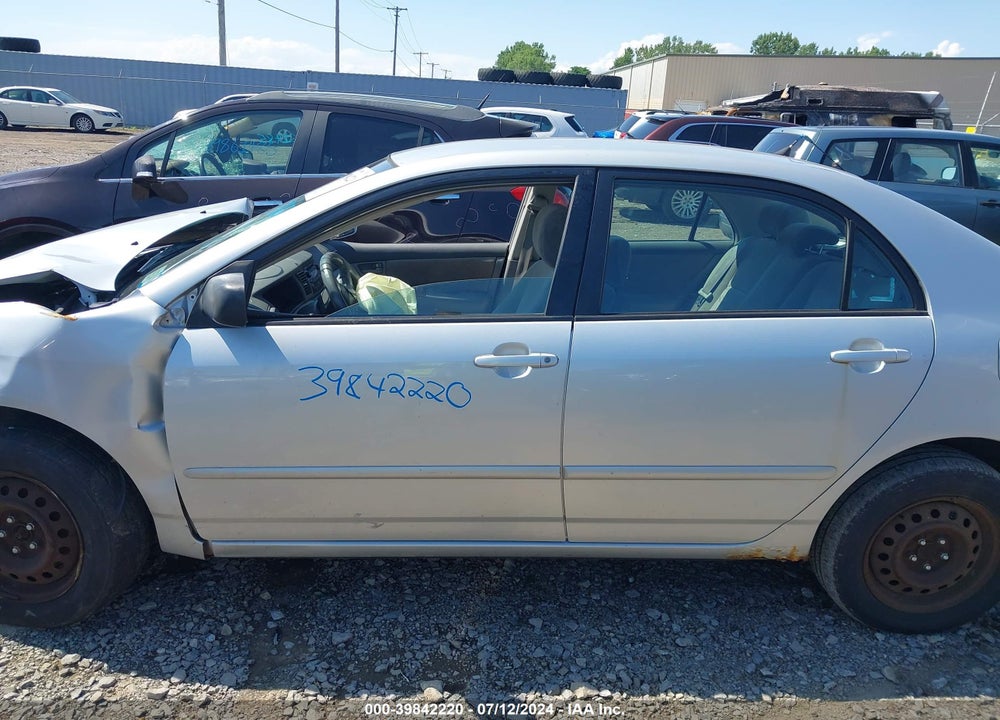2005 TOYOTA COROLLA LE VIN: 2T1BR32E55C502296