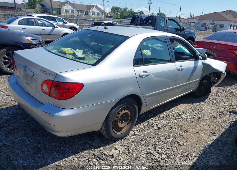 2005 TOYOTA COROLLA LE VIN: 2T1BR32E55C502296