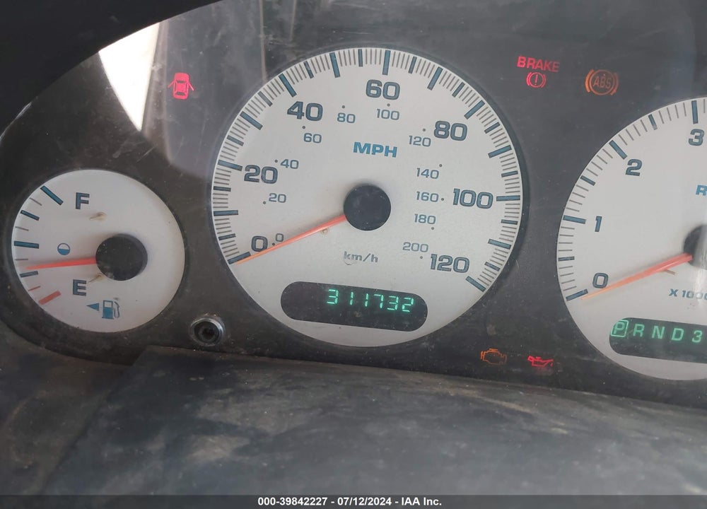 2003 DODGE GRAND CARAVAN SE VIN: 1D4GP24313B288942